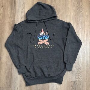 MV Sport Dark Gray Hoodie with Colorful Logo